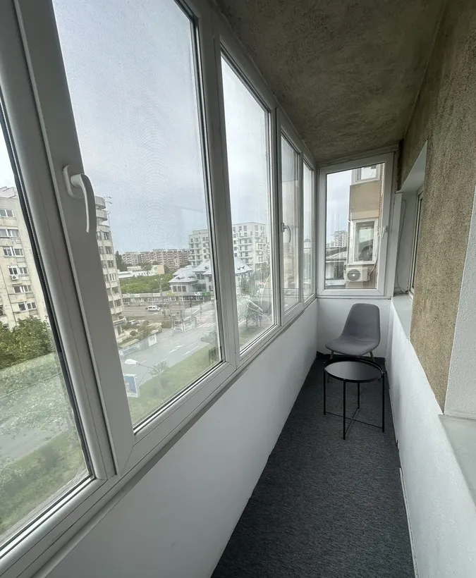 13 Septembrie apartament 3 camere mobilat complet etaj 5 2 balcoane