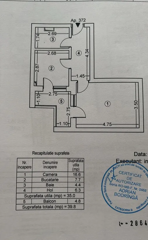 Exigent Plaza Faza 4 Garsoniera Mobilata si utilata premium