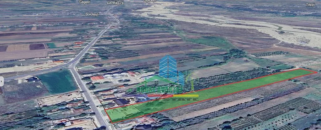 Proprietate industriala de vanzare 11 574 mp teren acc