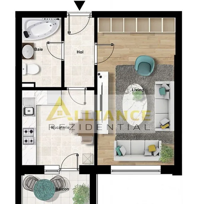 3 camere 2 bai 88mp 5 min Metrou Berceni