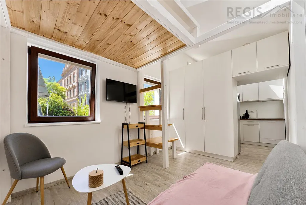 Studio tip loft cu terasa in Centrul Istoric langa primarie