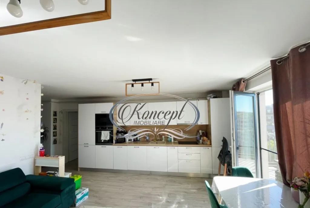 Apartament luminos in Baciu imobil tip vila nou