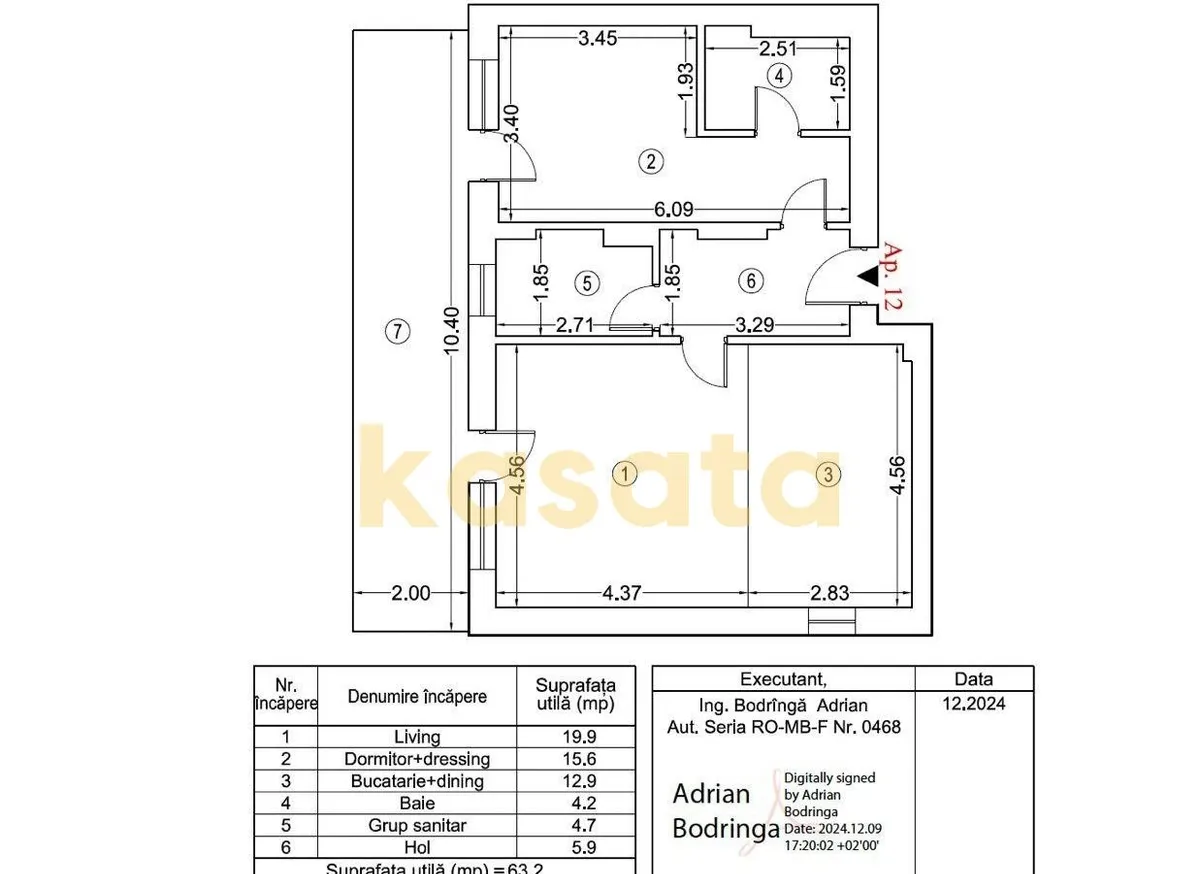 Arqa Jolie Village Iancu Nicolae 2 camere 84 mp 2 bai