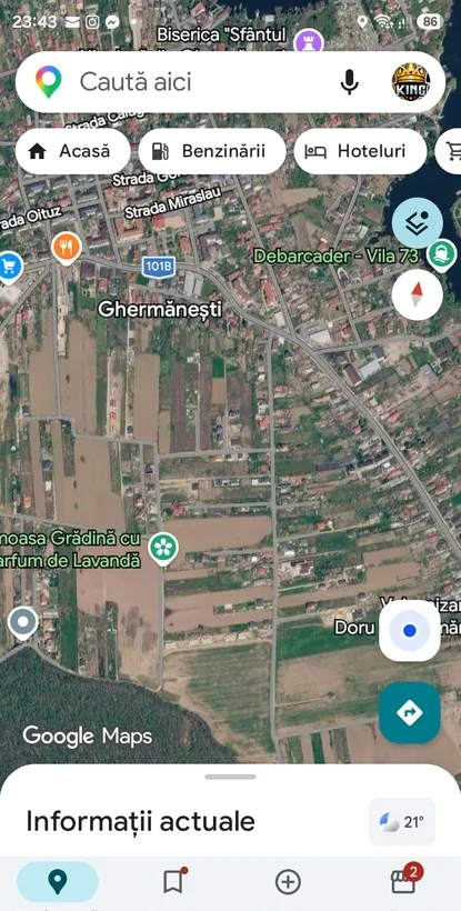 Teren 400 mp Snagov langa primarie aproape lac padure