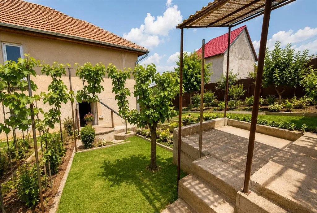 Casa cu 5 camere garaj pivnita si curte propri