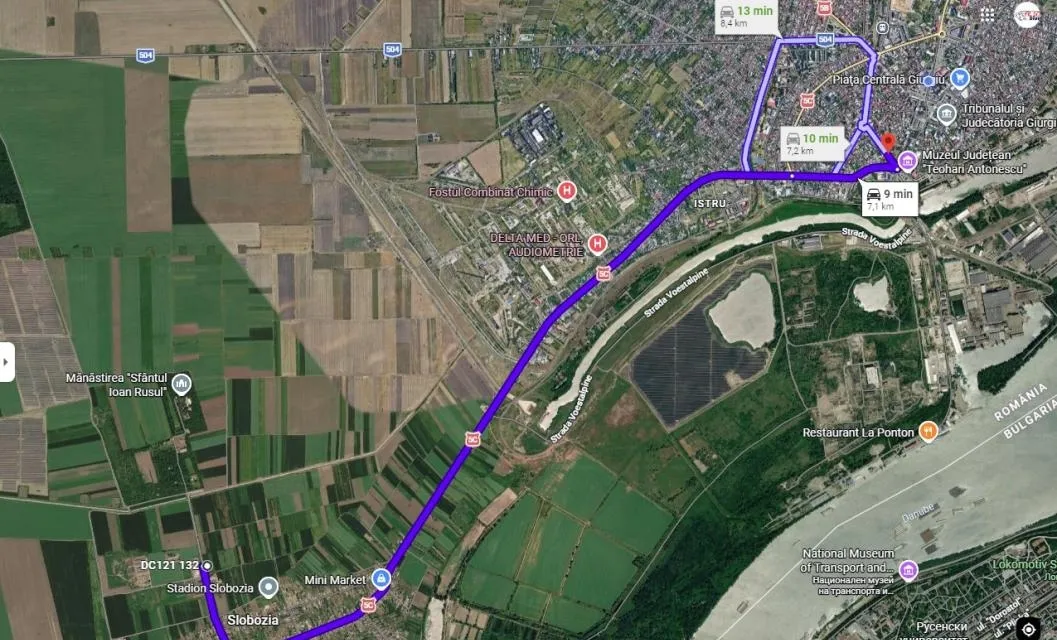 Slobozia judetul Giurgiu teren de vanzare 5 000 mp