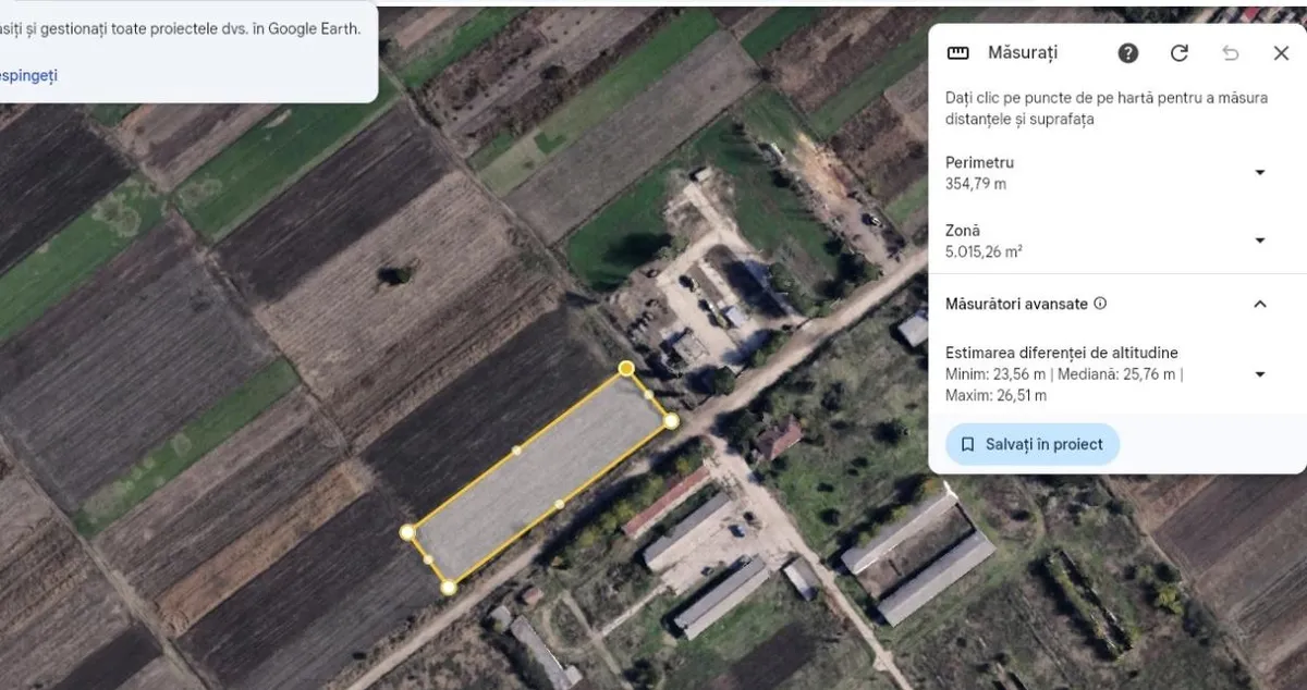 Slobozia judetul Giurgiu teren de vanzare 5 000 mp