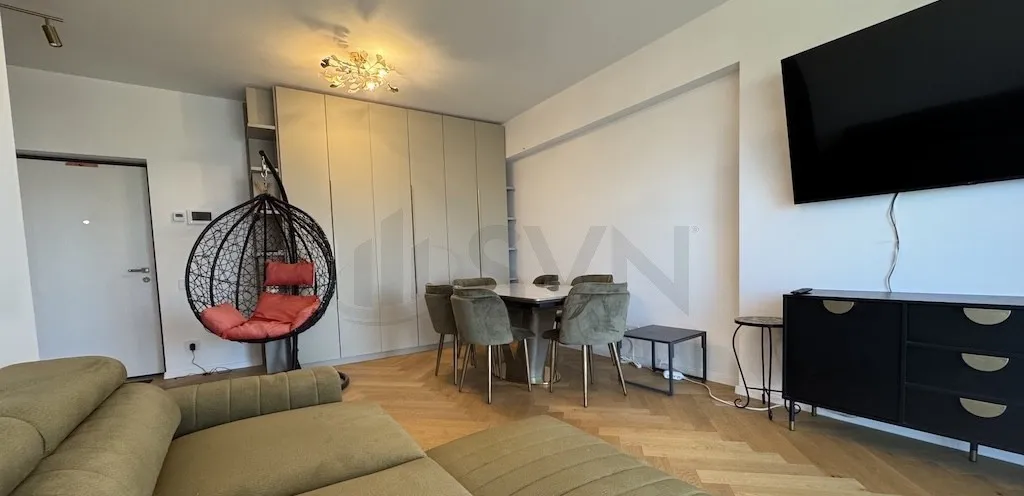 Apartament 2 camere vedere panoramica metrou Straulesti