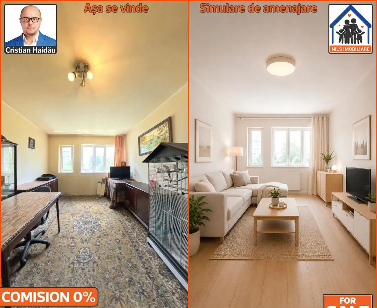 De vanzare Apartament cu 3 camere in Titan