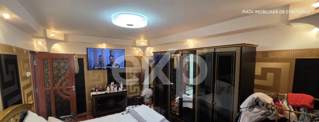 Apartament unic de 4 camere reorganizat inteligent Mobila