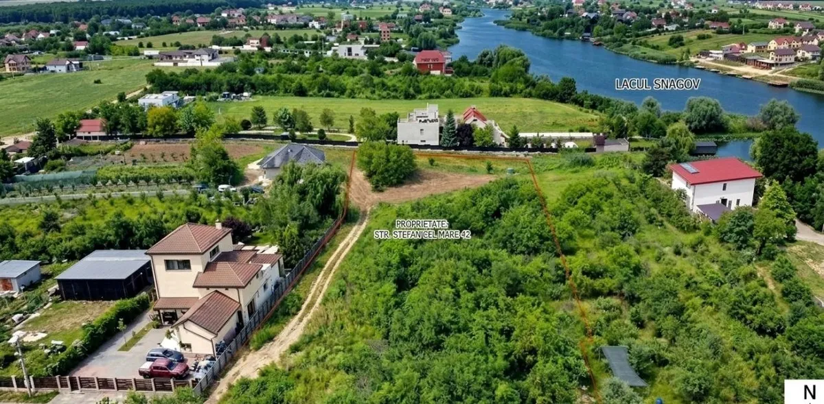 Premium Teren rezidential cu deschidere la lac in Snagov