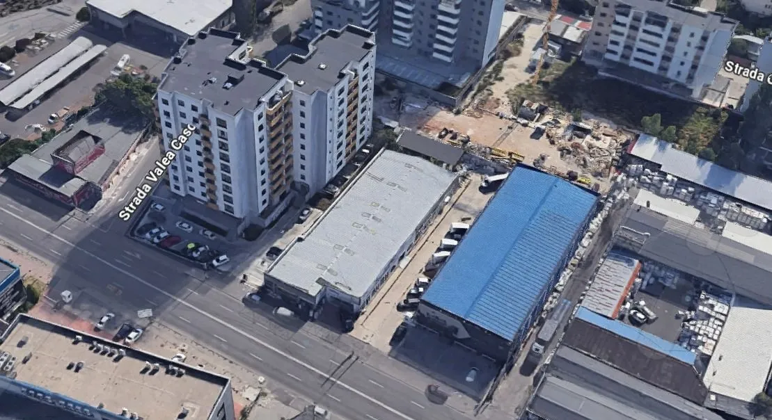 Investitie Teren cu cladire tip hala/spatiu comercial 971 mp in Militari