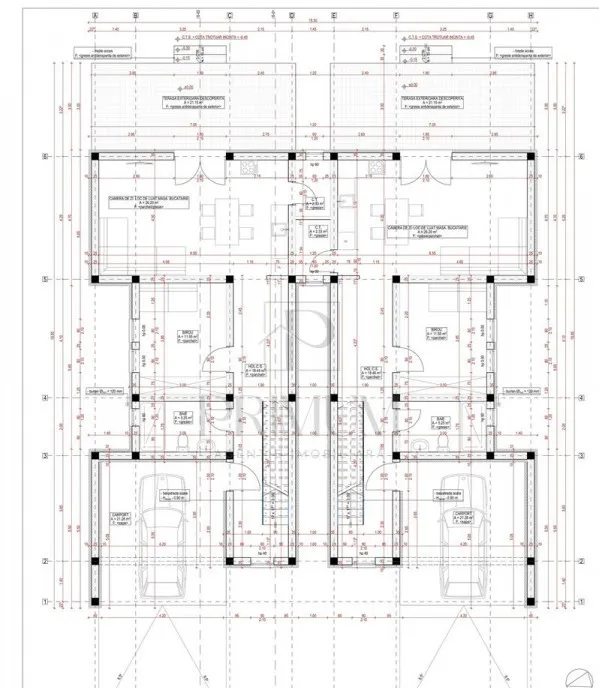 Giarmata duplex 4 cam garaj 2 dresssing 3 terase