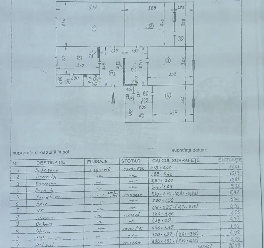 Militari - metrou Pacii Apartament 4 camere decomandat etaj 1/4