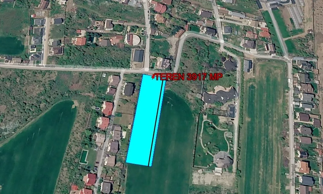 Balotesti Morarilor Teren intravilan 3917 mp Drum asfaltat